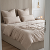Musselin Kissenbezug 40×80cm in Beige | Haven