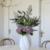 Moody Garden 7er Bouquet in Altrosa & Grün | Bloom