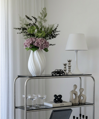 Moody Garden 7er Bouquet in Altrosa & Grün | Bloom