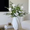Pure Fern 13er Bouquet in Weiß & Grün | Bloom