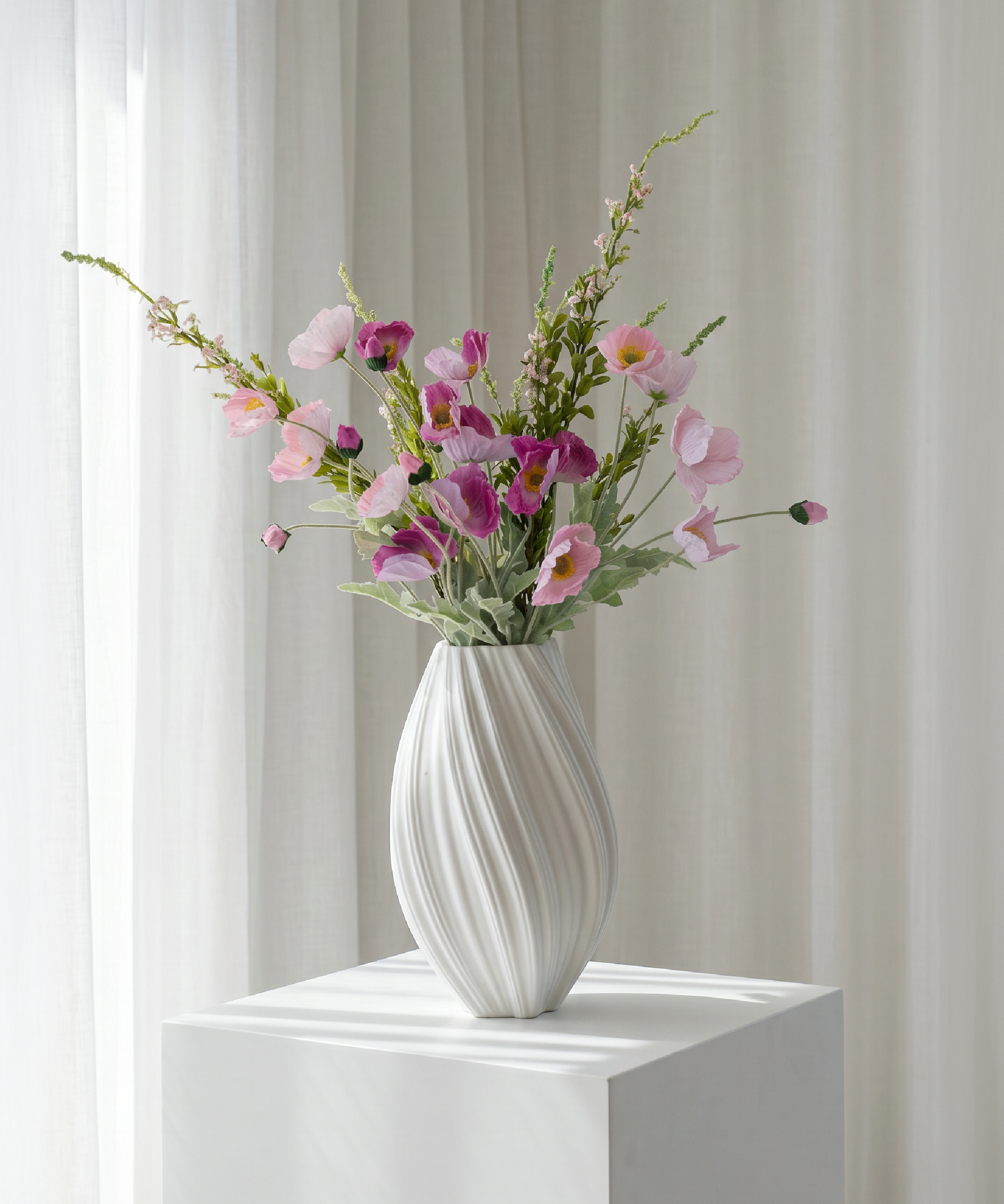 Rosy Wild 9er Bouquet in Rosa & Pink | Bloom