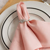 Serviettenringe Silber 6er Set | Tye